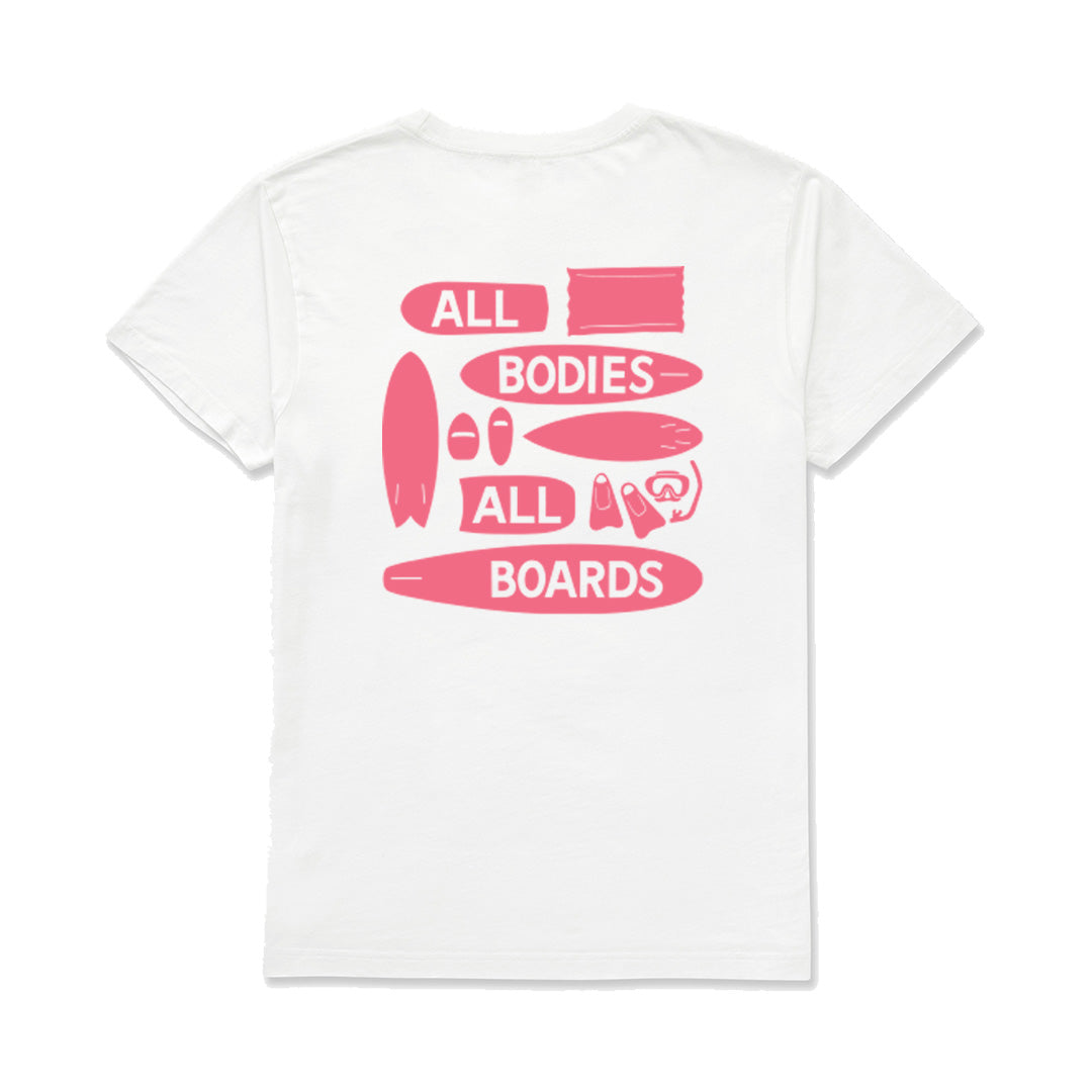 Surfrider x Queer Surf All Bodies Tee