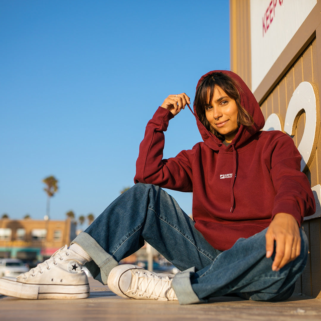 Standard Embroidered Hoodie – The Surfrider Foundation