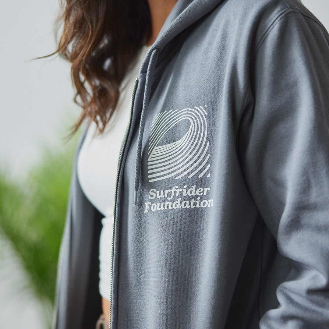 Vintage Logo Zip Hoodie – The Surfrider Foundation