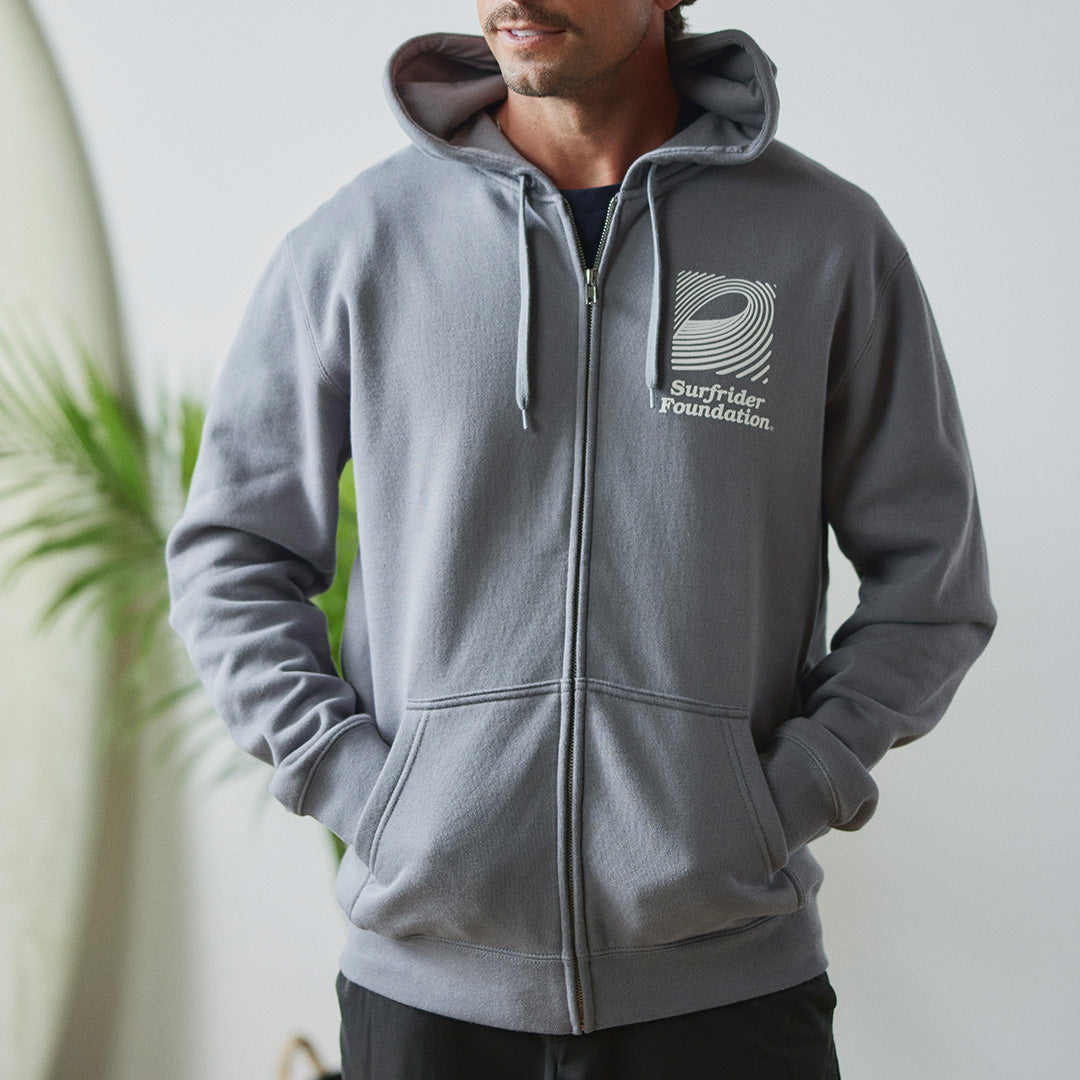 Vintage Logo Zip Hoodie – The Surfrider Foundation