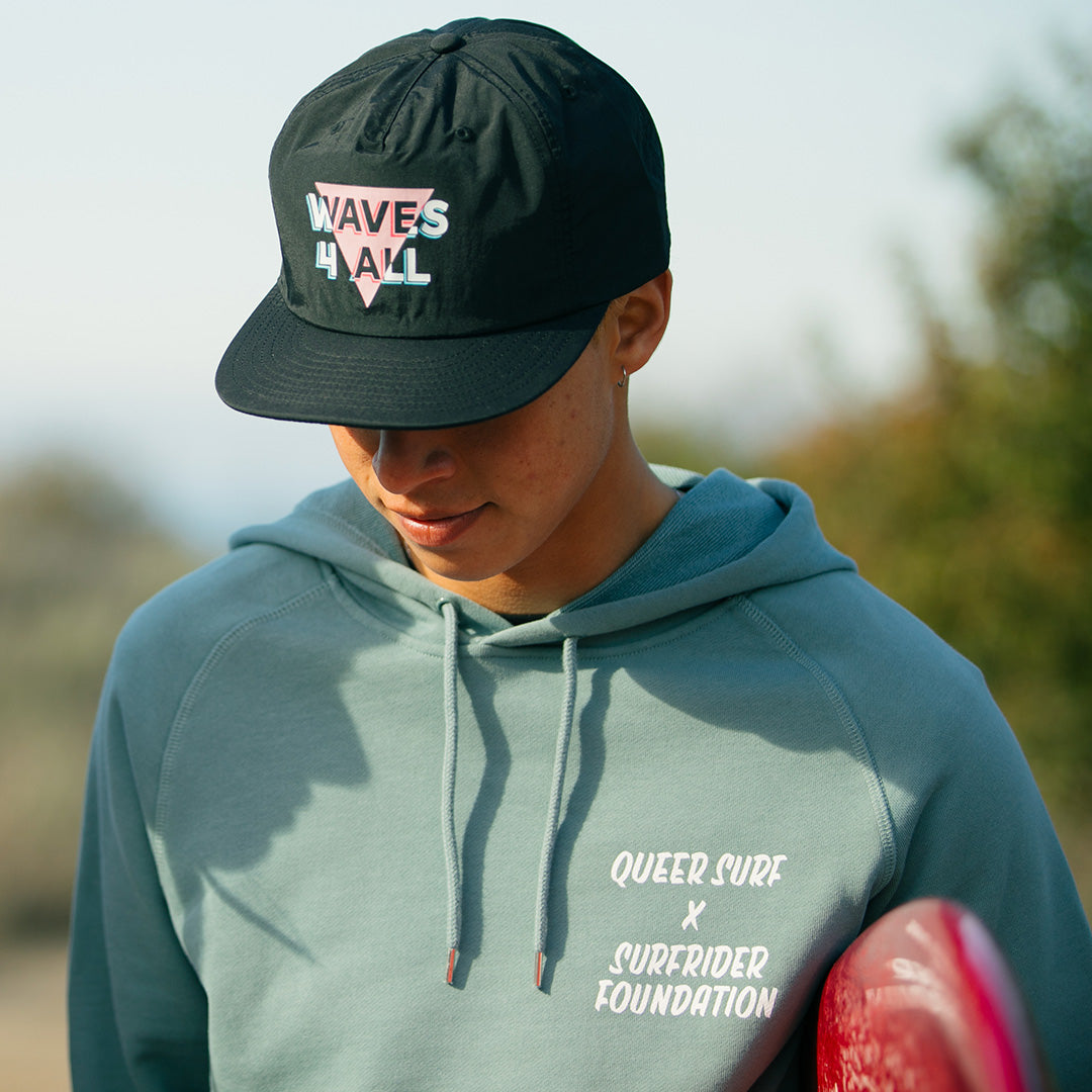 Surfrider x Queer Surf Waves For All Surf Cap