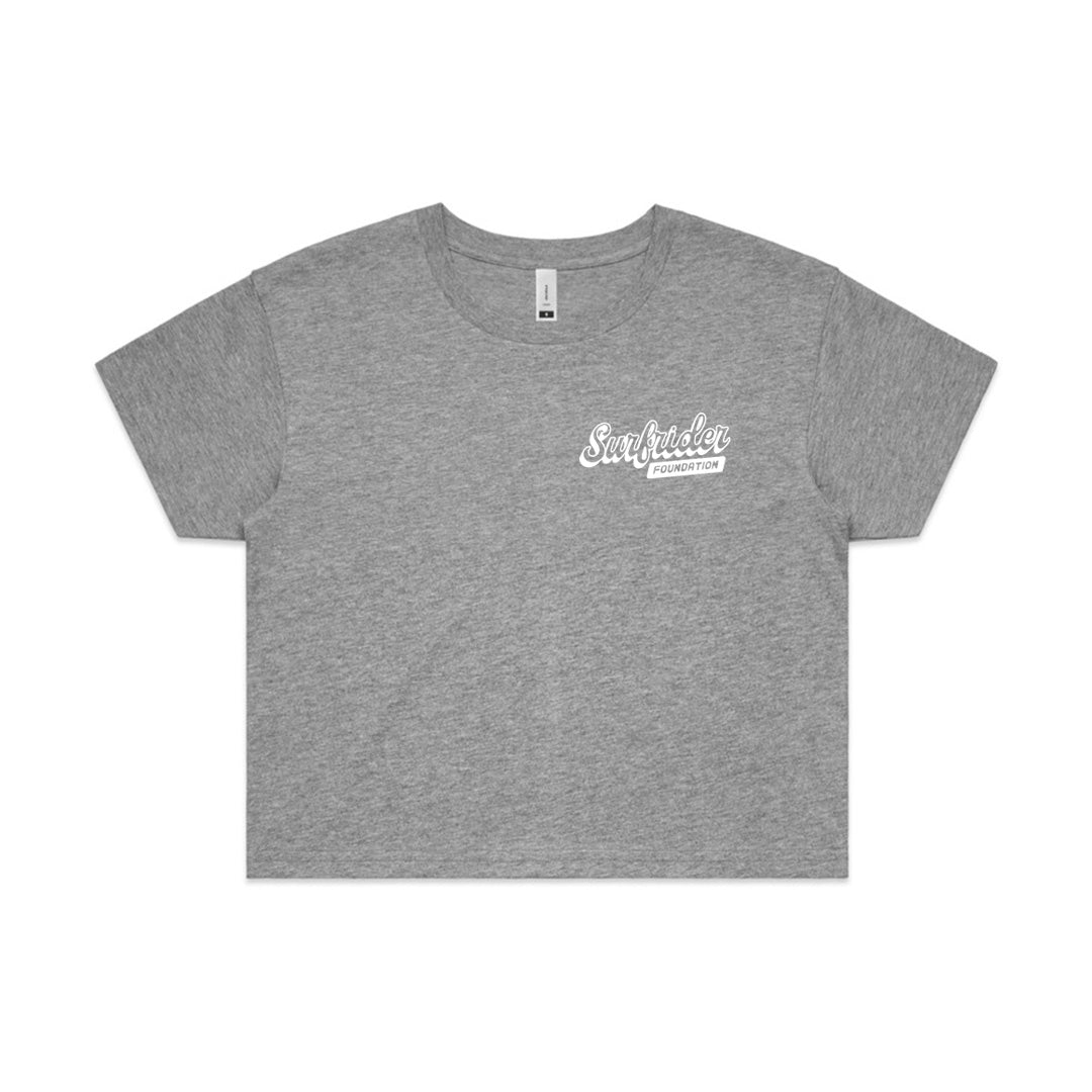 Womens Block Script Tee