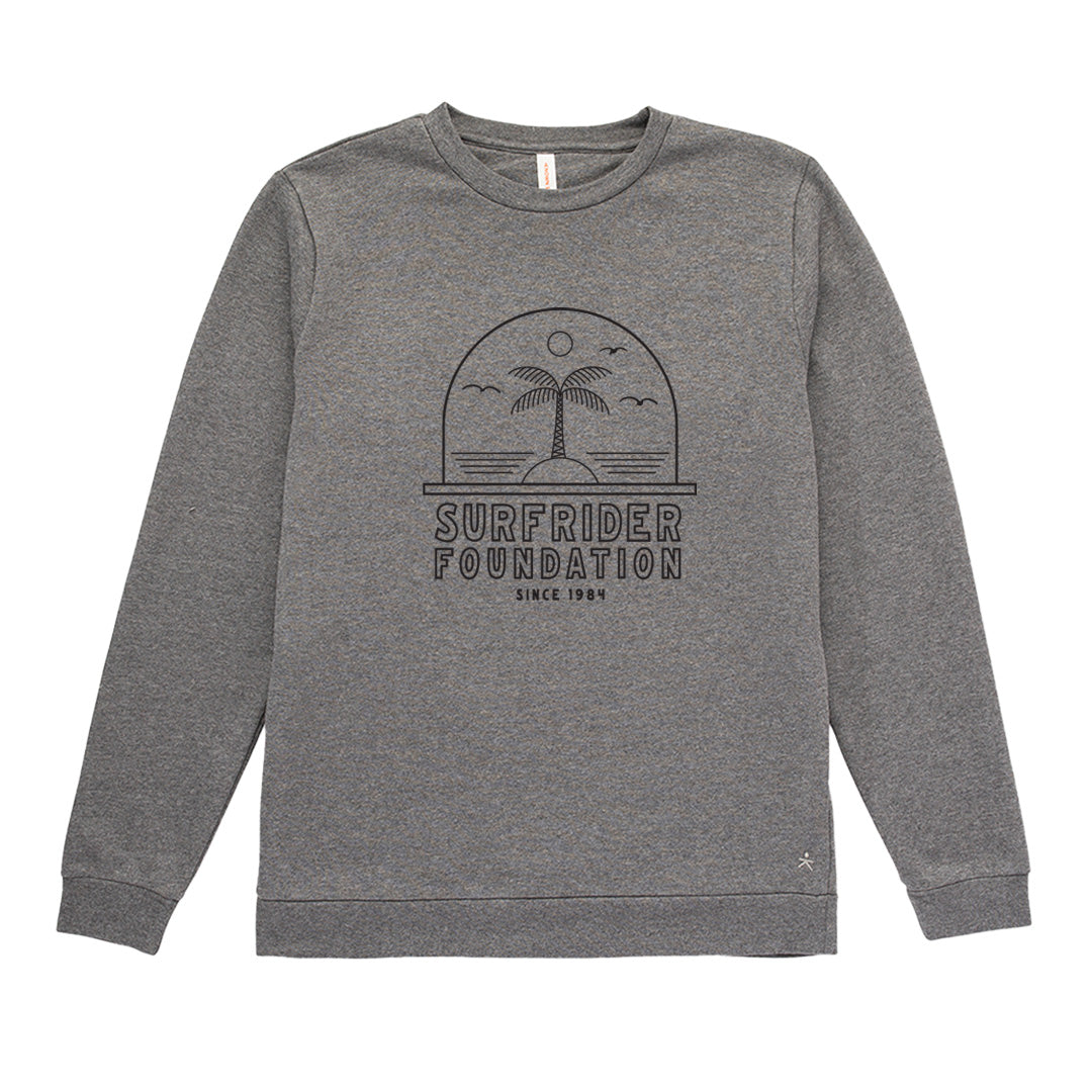 Clean Lines Heather Crew Sweater