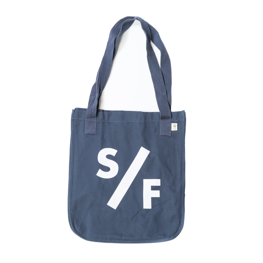 S/F Stacked Tote - Navy