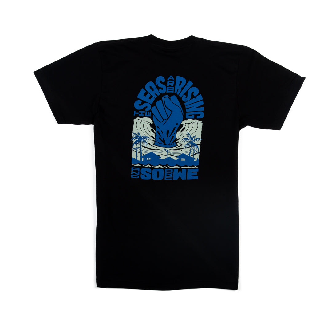 Rising Seas T-Shirt (Black)