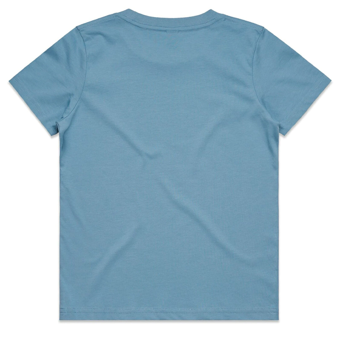 Youth Palm Tree T-Shirt (Baby Blue)